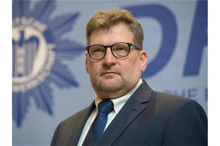 Ralf Kusterer, Landesvorsitzender der Deutschen Polizeigewerkschaft Baden-Württemberg (DPolG-BW). Foto: Marijan Murat/dpa/Archivbild