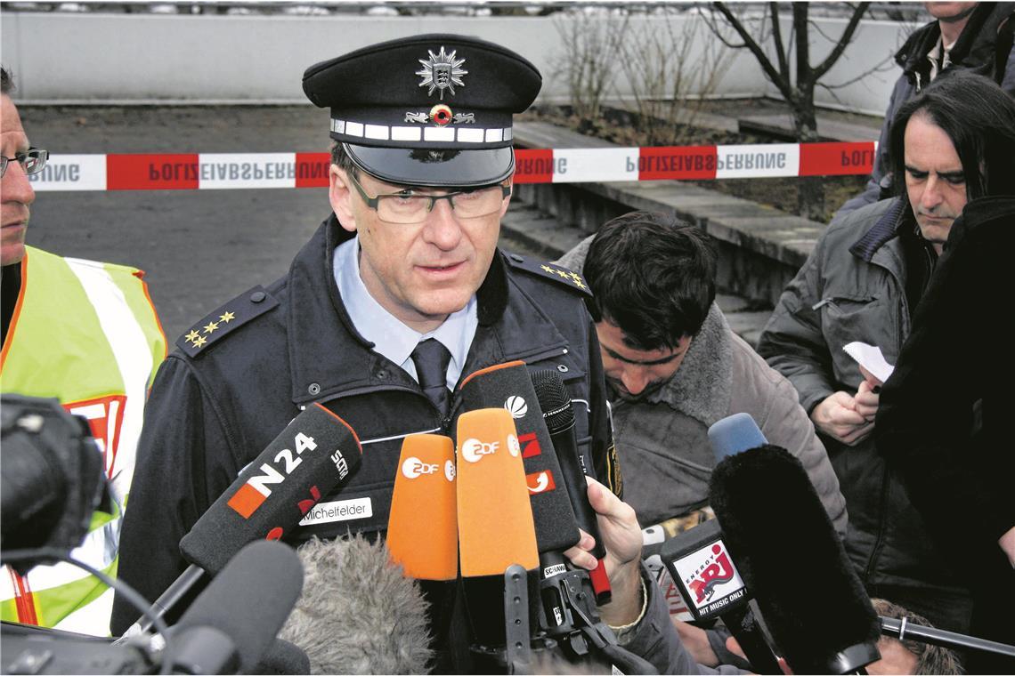 Ralf Michelfelder aus Backnang hat 2009 den Einsatz der Polizei beim Amoklauf in Winnenden und Wendlingen geleitet. Archivfoto: Benjamin Büttner