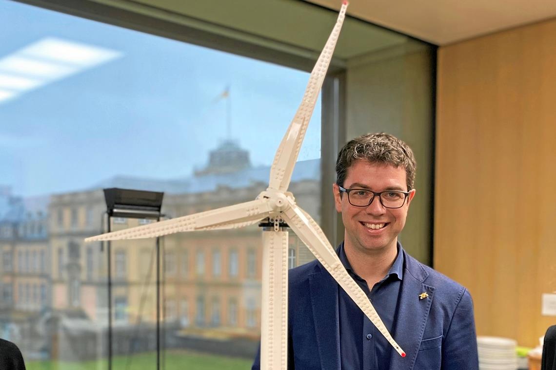 Nentwich spürt den Wind des Wandels Ralf Nentwich will mehr Windräder sehen.