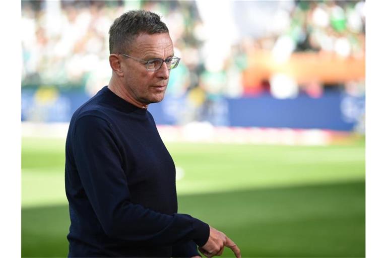 Ralf Rangnick steht vor seinem letzten Spiel als Leipzig-Trainer. Foto: Carmen Jaspersen