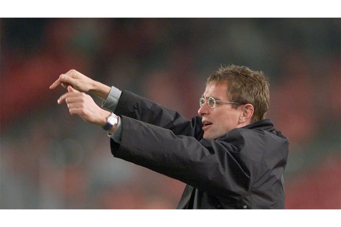 Ralf Rangnick wurde Anfang Mai 1999 Cheftrainer beim VfB – und blieb 662 Tage.
