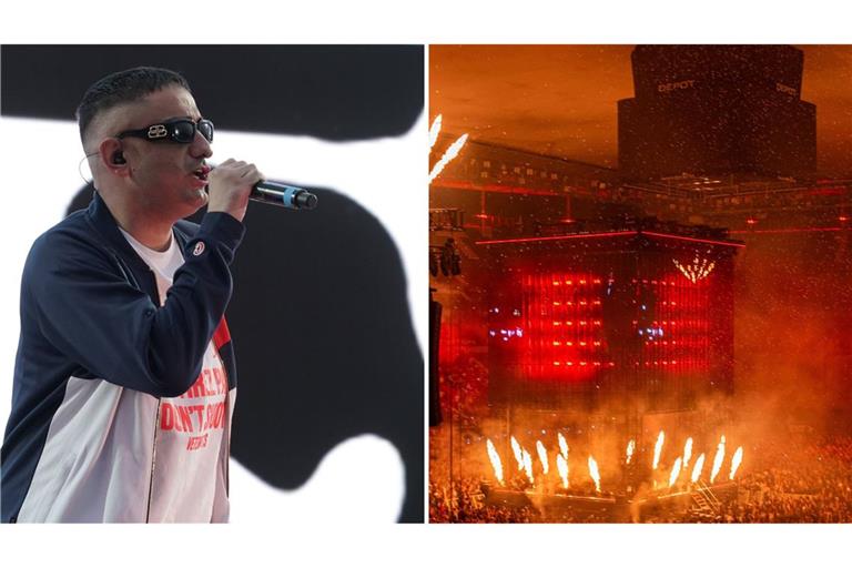Rapper Haftbefehl sollte am Sonntag beim "World Club Dome" auftreten. Doch dazu kam es nicht.