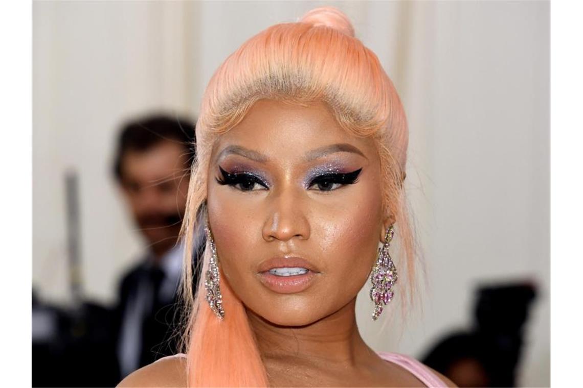 Rapperin Nicki Minaj erntet für ihren Impf-Tweet viel Kritik. Foto: Jennifer Graylock/PA Wire/dpa