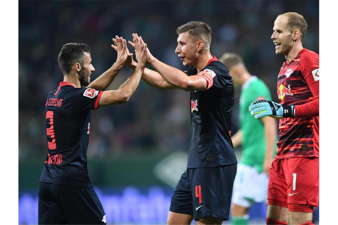 „Erwachsene“ Leipziger auch ohne „Feuerwerk“ Spitze RB Leipzig führt die Bundesliga nach fünf Spieltagen an. Foto: Carmen Jaspersen