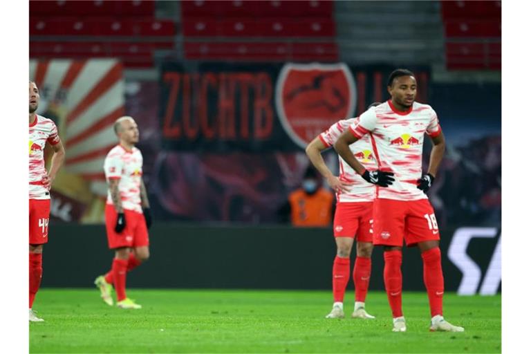 RB Leipzig kämpft mit der ersten Durststrecke. Foto: Jan Woitas/dpa