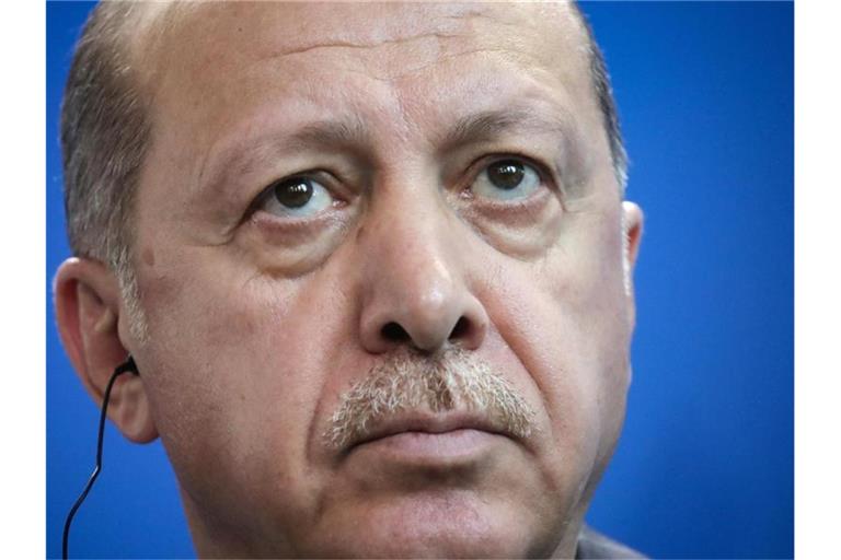 Recep Tayyip Erdogan, Präsident der Türkei. Foto: Michael Kappeler/dpa