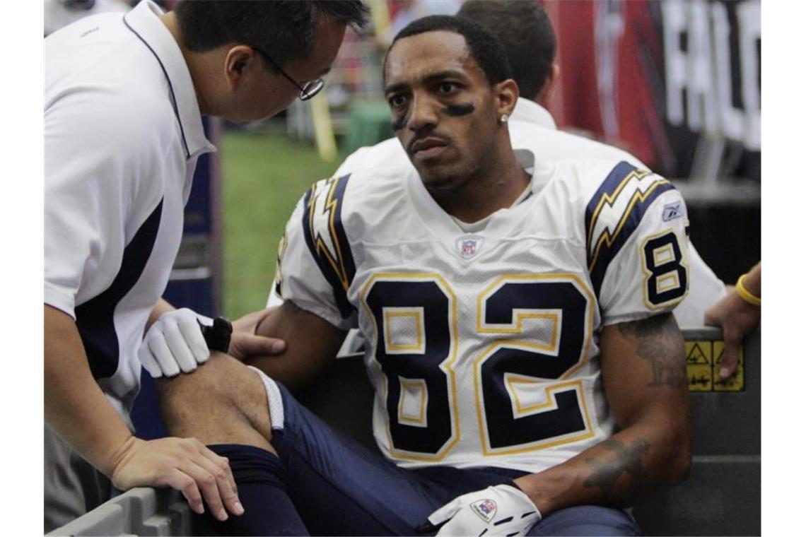 US-Medien: Ex-NFL-Profi Caldwell erschossen Reche Caldwell ist Berichten zufolge erschossen worden. Foto: John Amis/AP/dpa/Archiv