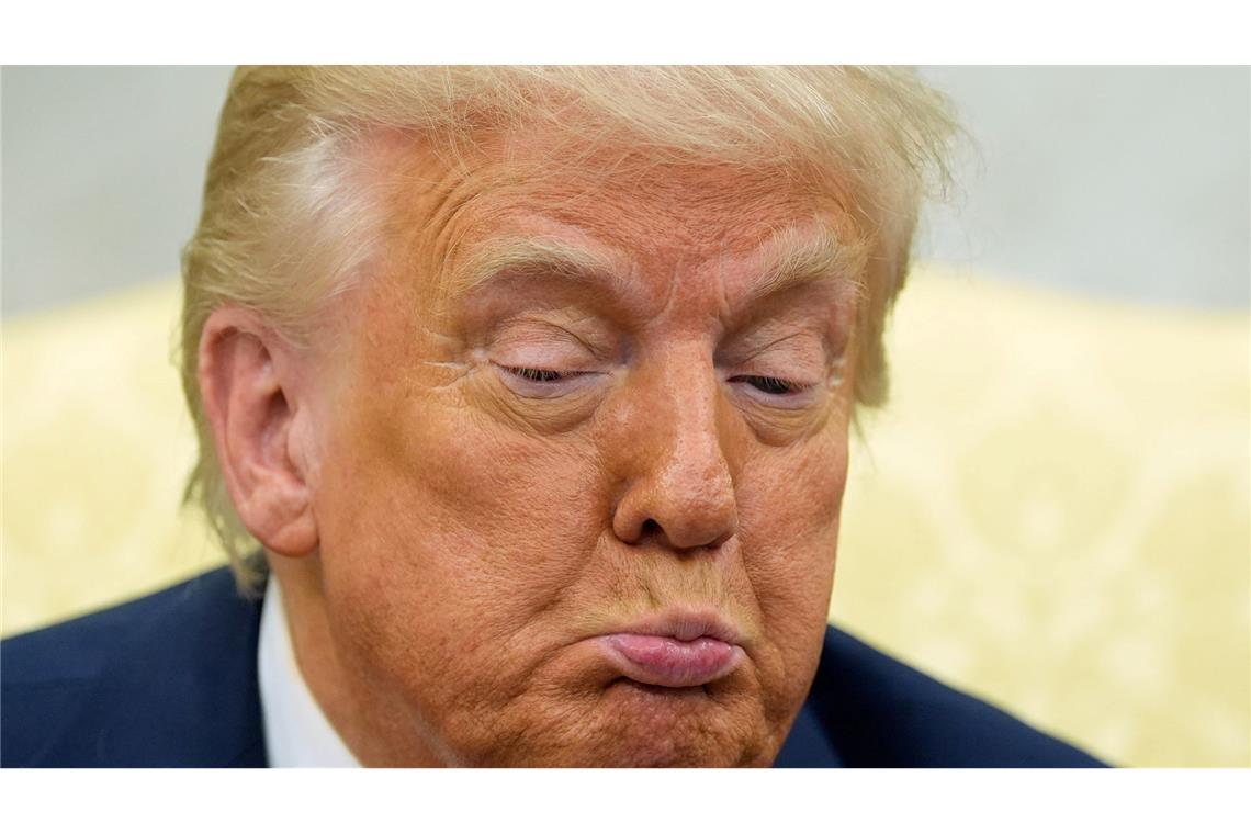 Rechte Blogger und Social-Media-Influencer stellen Präsident Trump kaum kritische Fragen. (Archivbild)