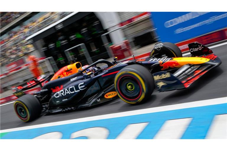 Red-Bull-Pilot Max Verstappen verpasste im Training und der Sprint-Quali in Shanghai die schnellste Runde.
