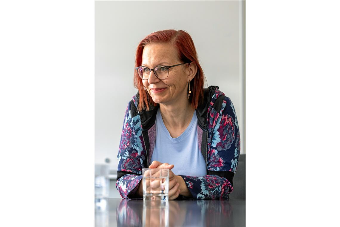 VHS-Kurs in Murrhardt gegen das „People Pleasing“ Referentin Jana Großmann aus Schwaikheim gibt an der Murrhardter Volkshochschule auch Kurse in gewaltfreier Kommunikation. Foto: Alexander Becher