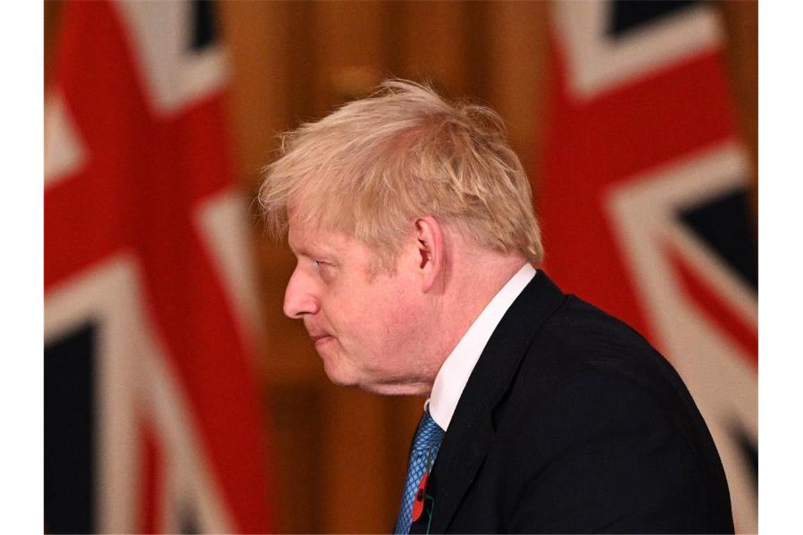 Regierungschef in schwierigen Zeiten: Der britische Premierminister Boris Johnson. Foto: Leon Neal/PA Wire/dpa