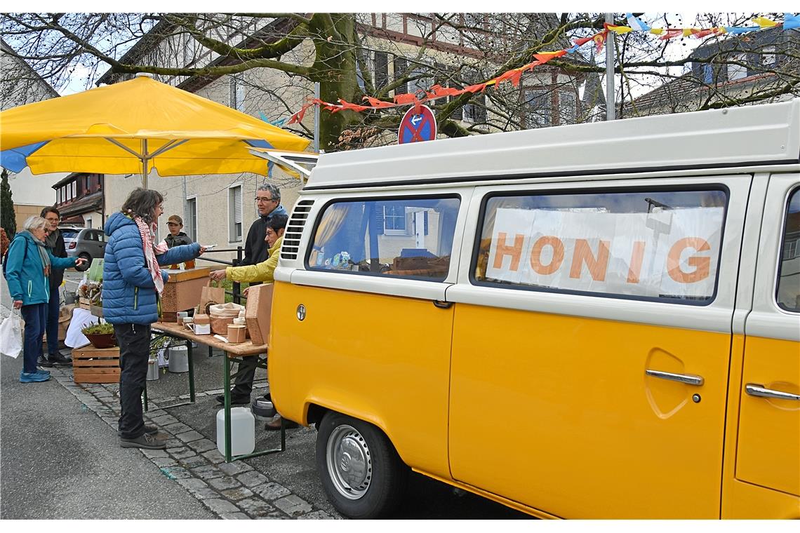 Regionale Produkte auf dem Nachhaltigkeitsmarkt. 