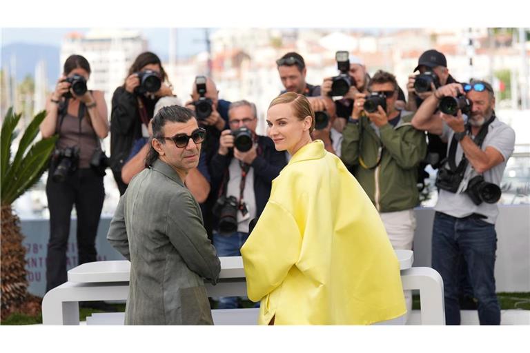Regisseur Fatih Akin und Diane Kruger nach der Premiere von "Amrum". (Archivbild)