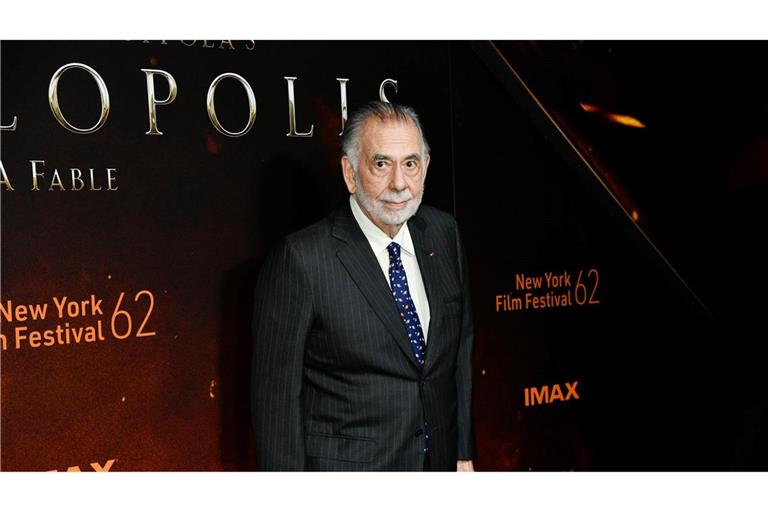 Regisseur Francis Ford Coppola steckte viel Geld in sein Herzensprojekt "Megalopolis". (Archivbild)