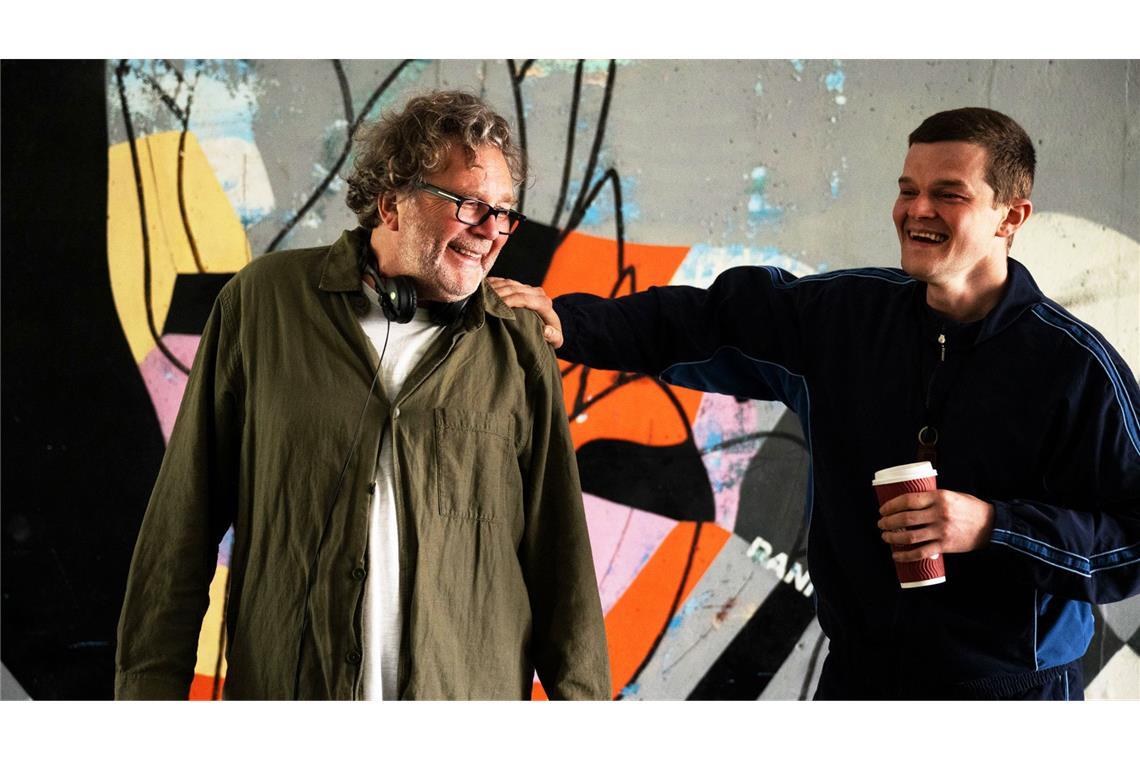 Regisseur Kirk Jones (li.) und Schauspieler  Robert Aramayo