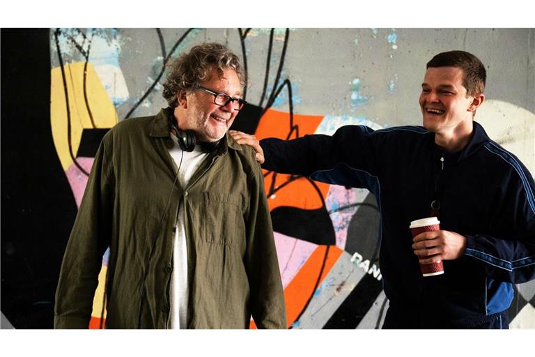 Regisseur Kirk Jones (li.) und Schauspieler  Robert Aramayo