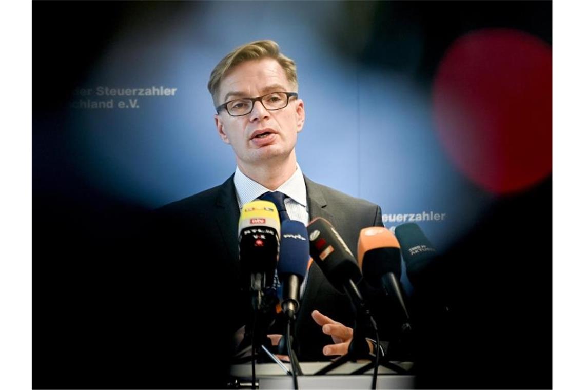 Finanzämter in Baden-Württemberg nicht spitze Reiner Holznagel, Präsident des Bundes der Steuerzahler Deutschland. Foto: Britta Pedersen/dpa-Zentralbild/dpa/Archivbild