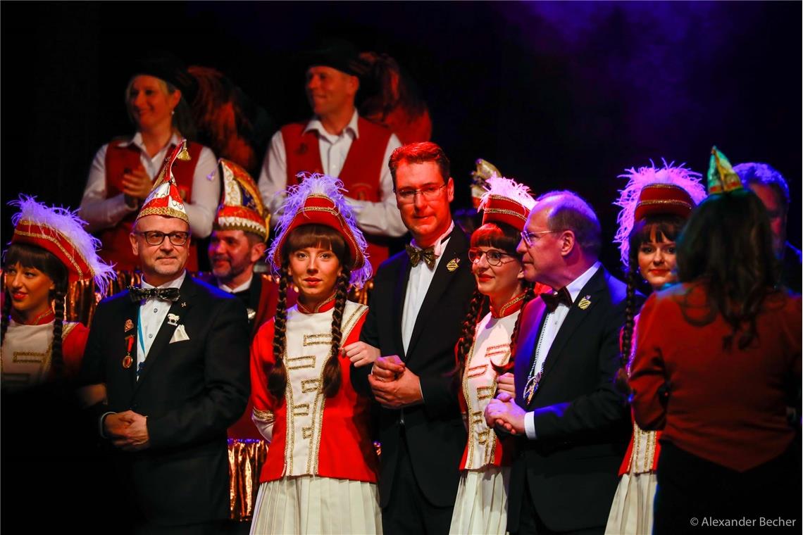 Reinhold Sczuka, Richard Sigel und Wilfried Klenk