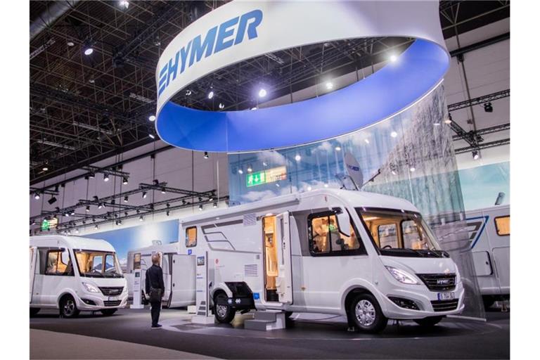 Reisemobile wie diese von von Hymer werden in Deutschland immer beliebter. Foto: Rolf Vennenbernd