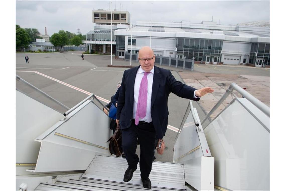 Welche Konfliktthemen Altmaier in den USA erwarten Reist für sechs Tage in die USA: Bundeswirtschaftminister Peter Altmaier. Foto: Christophe Gateau