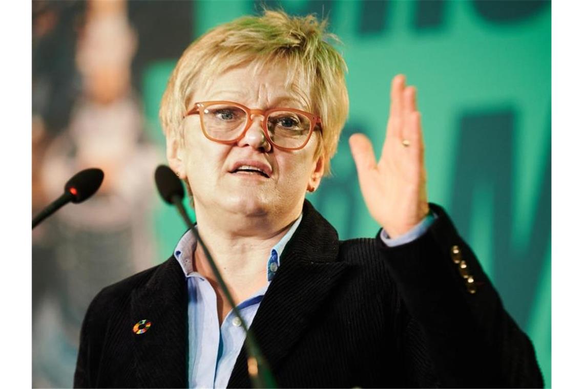 Hasskommentare: Künast mit Verfassungsklage erfolgreich Renate Künast (Bündnis 90/ Die Grünen) kann mit ihrer Verfassungsklage einen Erfolg verbuchen. Foto: Annette Riedl/dpa