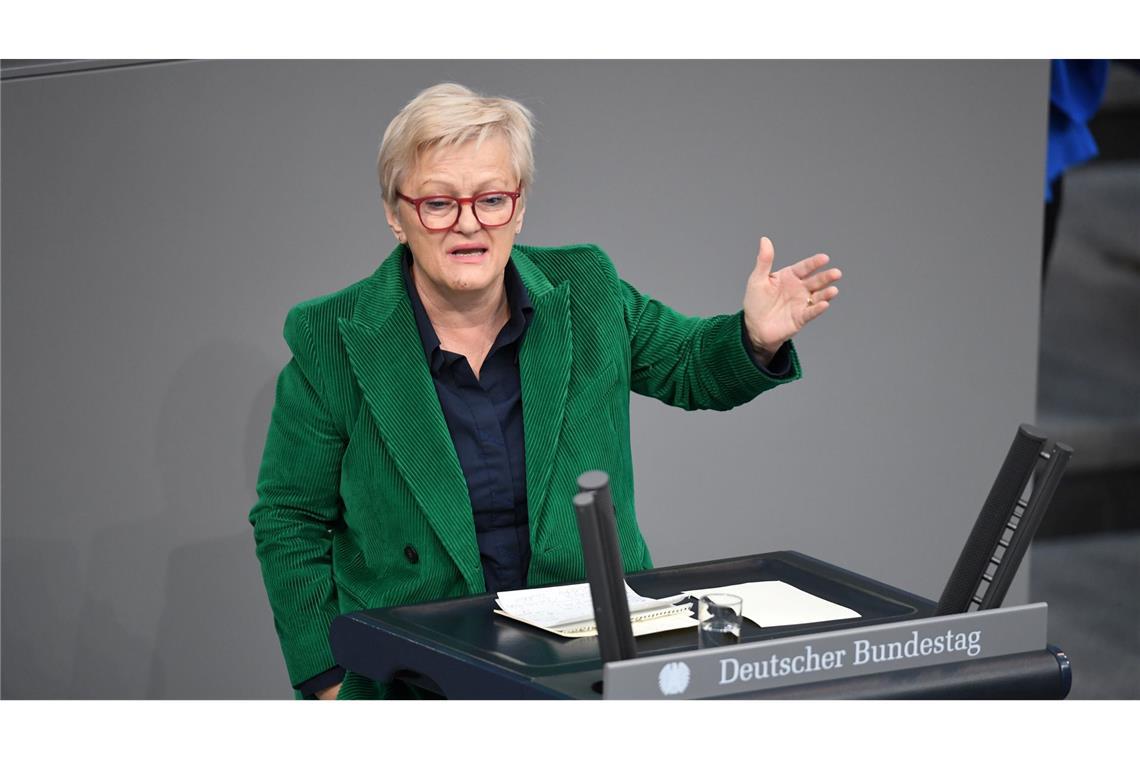 Wer will rein, wer geht? Der Bundestag formiert sich neu Renate Künast (Grüne). (Archivbild)