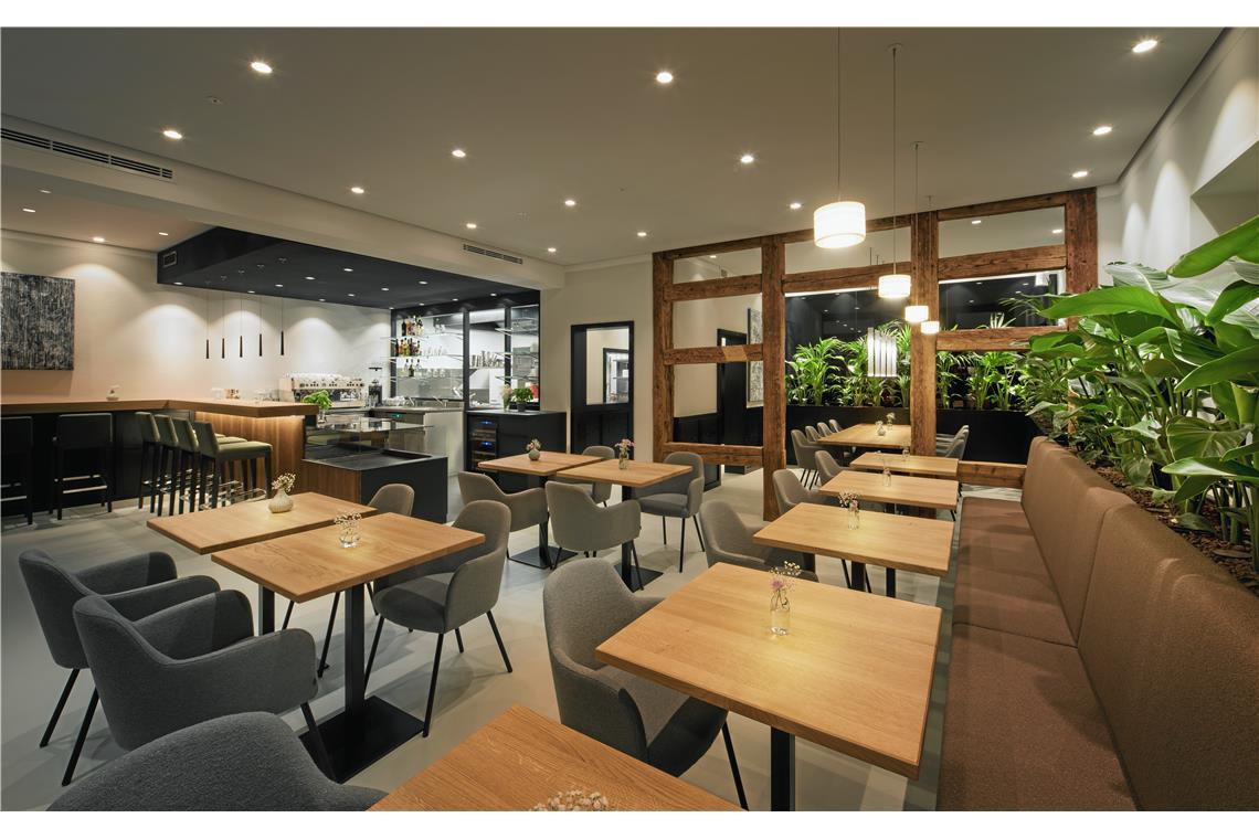 Restaurant „Untere Apotheke“, Waiblingen, innen. Architektur: COAST GbR, Stuttga...