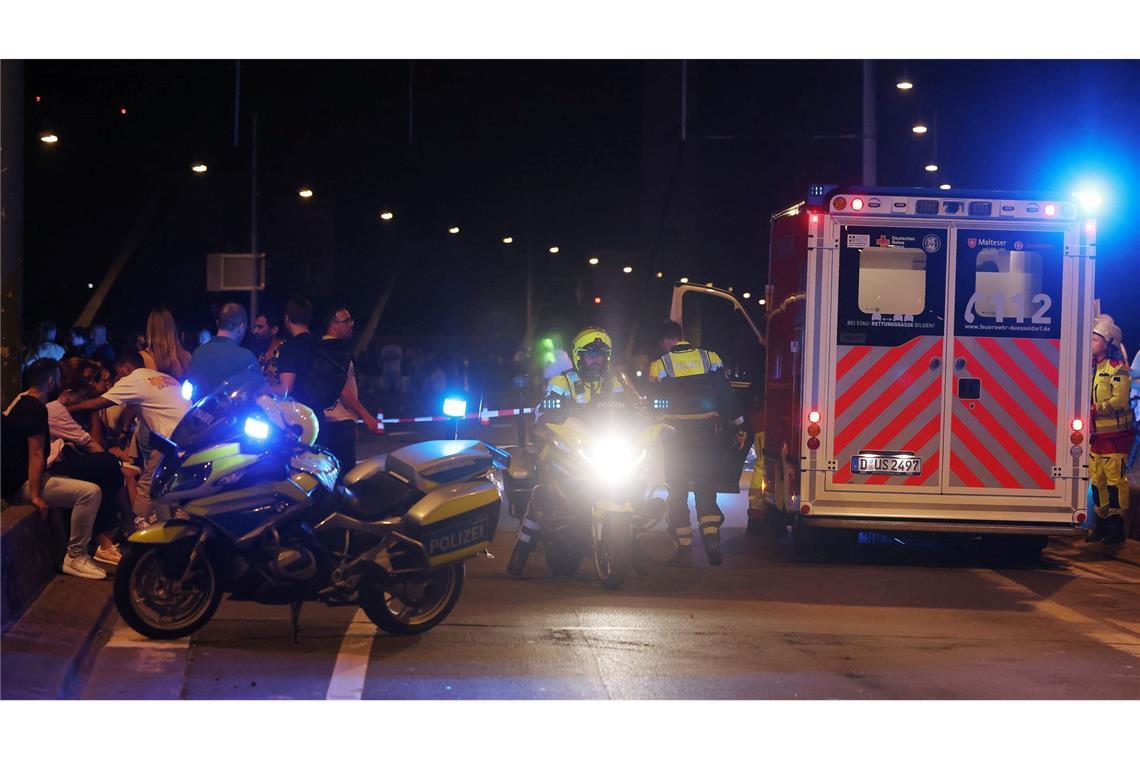 Rettungskräfte waren im Einsatz.