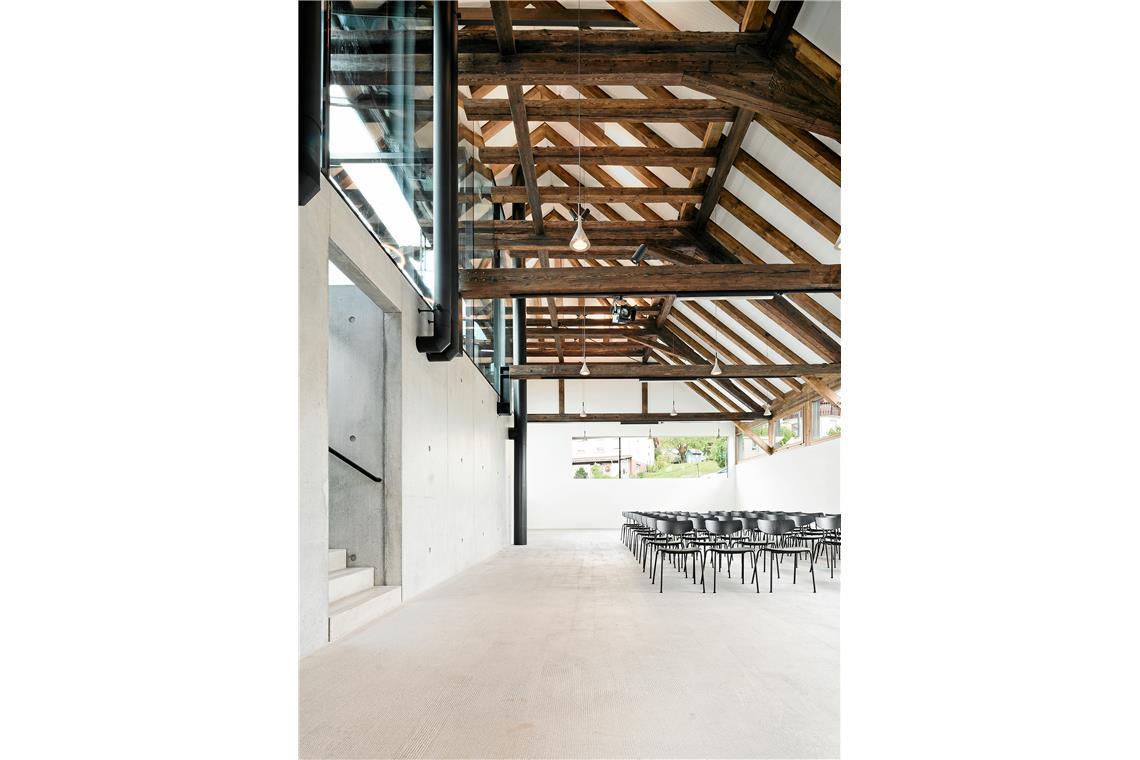 Revitalisierung Alte Kelter, Miedelsbach, innen 2. Architektur: SHA Sigrid Hinte...