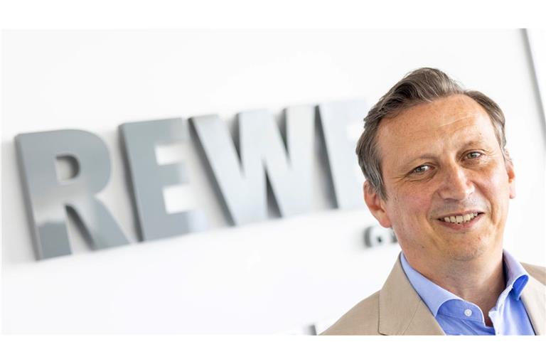 Rewe-Chef Souque ist zufrieden mit dem Jahr 2024.