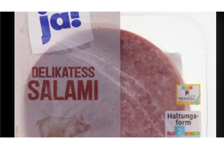 Rewe hat diese Salami zurückgerufen.