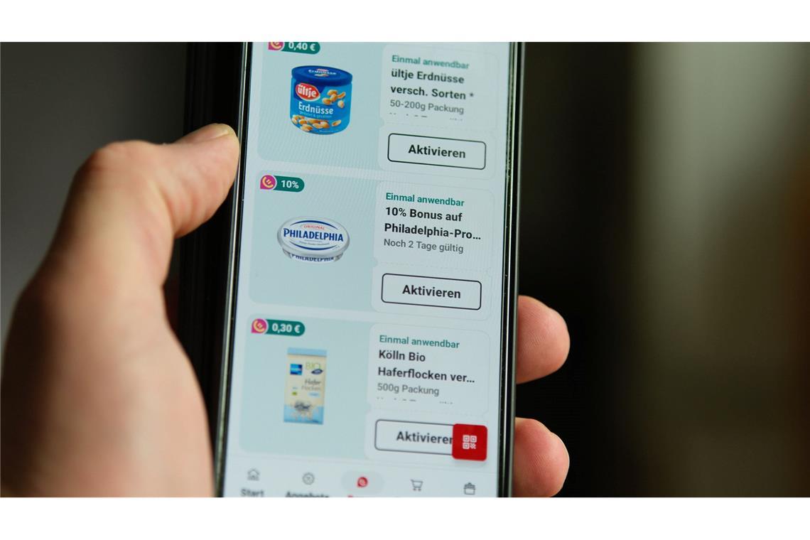 Rewe lockt Kunden mit einem Bonus - bisher wurde dabei jedoch nicht der Gesamtpreis der Produkte angezeigt.