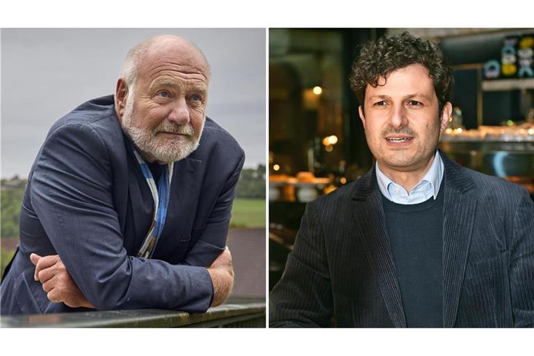 Rezzo Schlauch (links) hält nichts von Luigi Pantisanos Äußerungen in Richtung Boris Palmer.