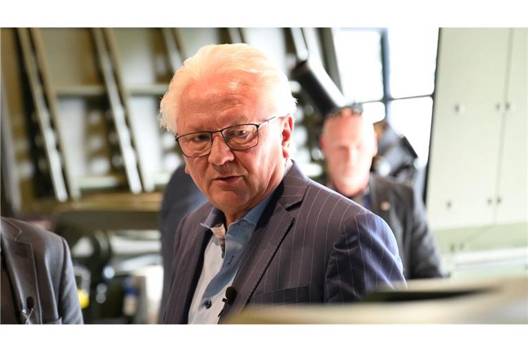 Rheinmetall-Chef Armin Papperger setzt auf autonome Waffensysteme, bei denen aber der Mensch immer das letzte Wort haben soll.