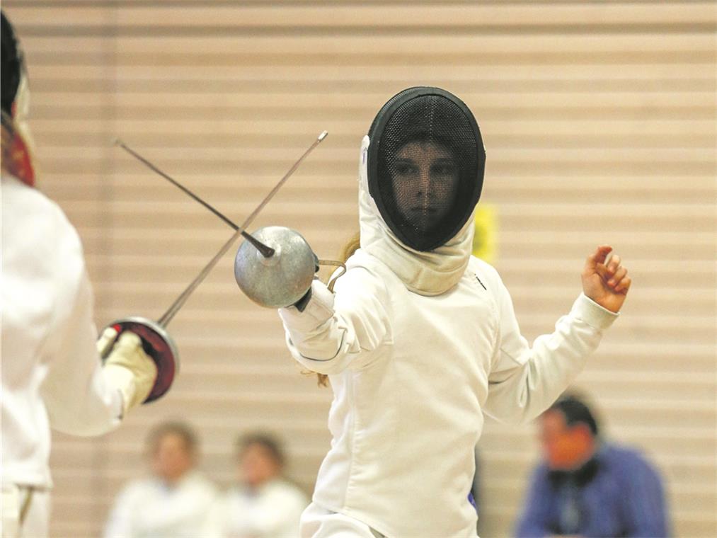 Riana Kasper kämpfte sich auf den dritten Platz der Altersklasse U10.Foto: A. Becher