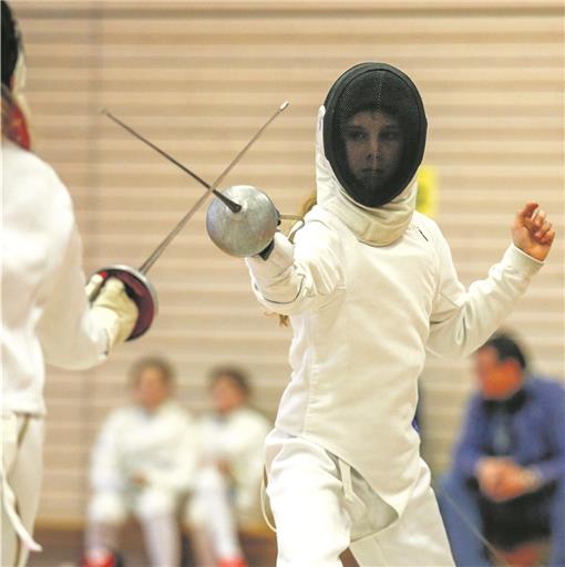 Riana Kasper kämpfte sich auf den dritten Platz der Altersklasse U10.Foto: A. Becher