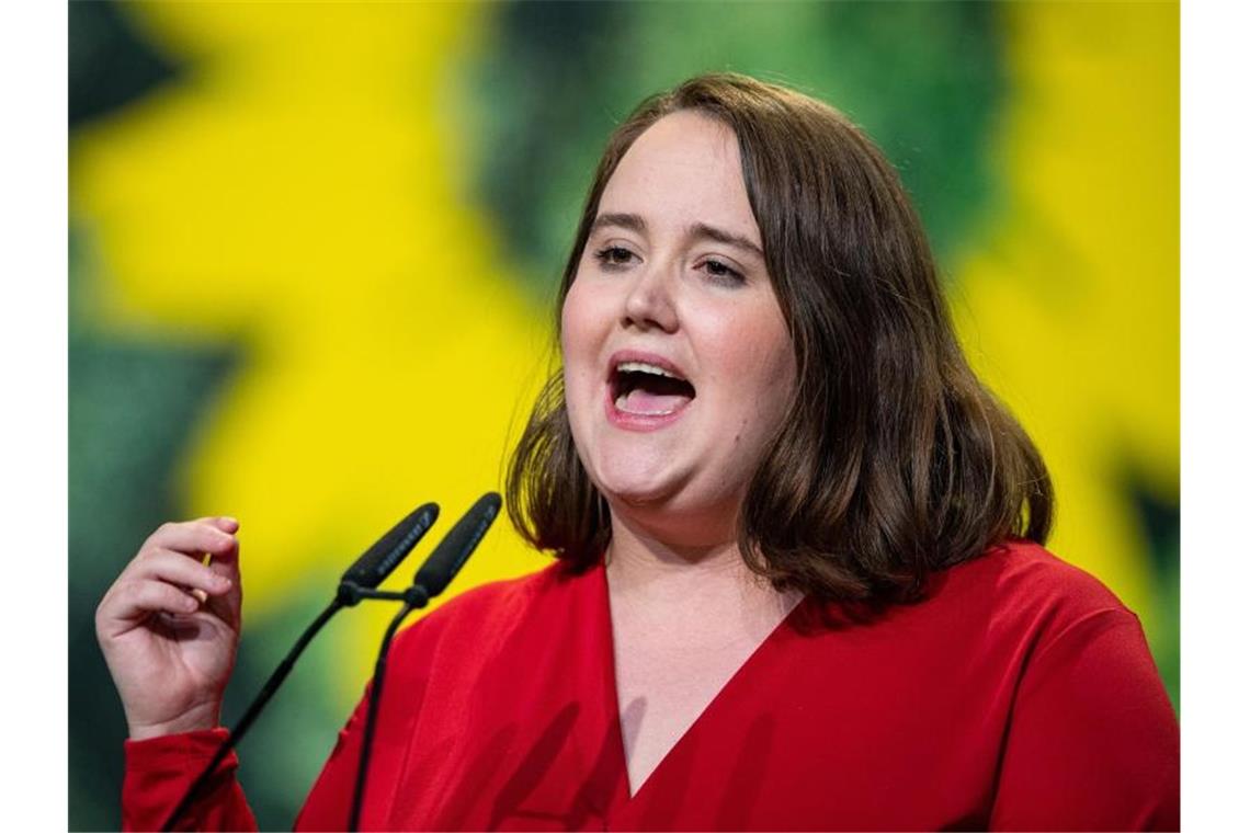 Zu wenig Ärzte: Grüne erwägen neues Jobkriterium Ricarda Lang (Grüne). Foto: Guido Kirchner/dpa/Archivbild