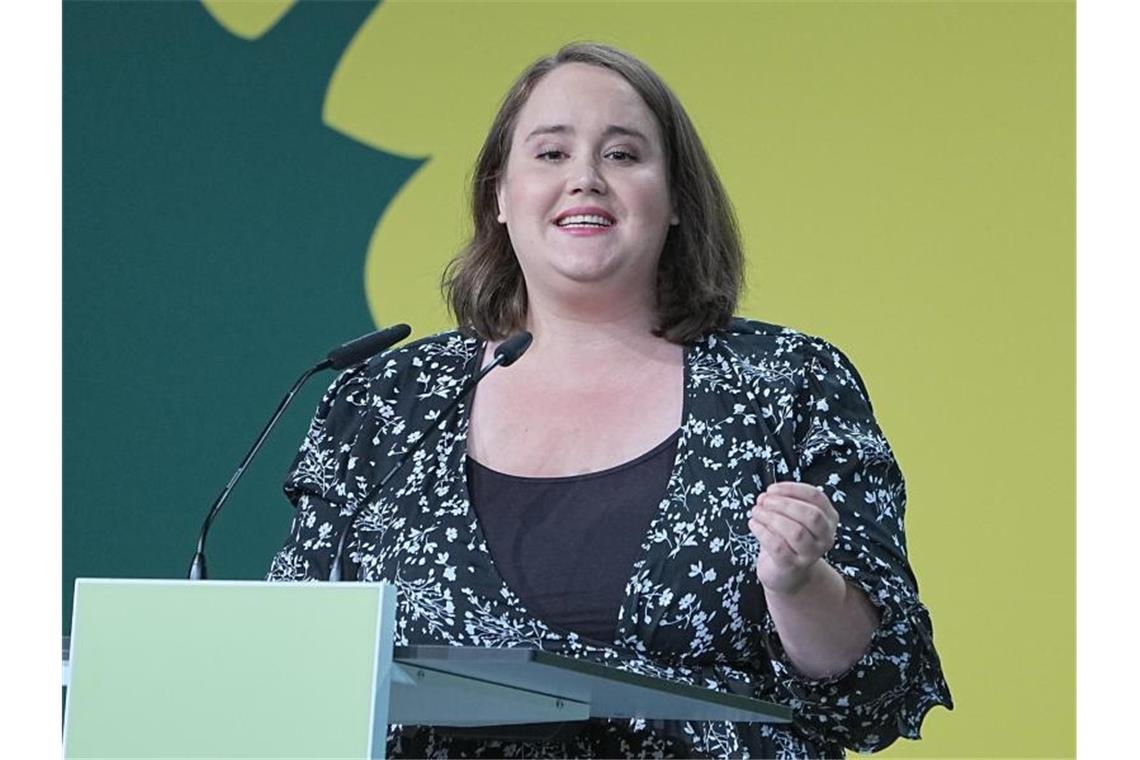 Grüne vor Neustart: Baerbock und Habeck gehen - wer kommt? Ricarda Lang, stellvertretende Bundesvorsitzende von Bündnis 90/Die Grünen. Foto: Michael Kappeler/dpa