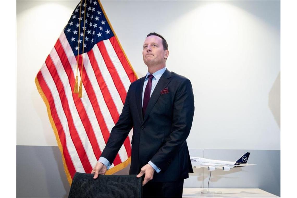 Richard Grenell nimmt an einer Pressekonferenz in der US-Botschaft in Berlin teil. Foto: Kay Nietfeld/dpa