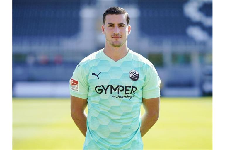 Rick Wulle, Torhüter beim SV Sandhausen. Foto: Uwe Anspach/dpa/Archivibild