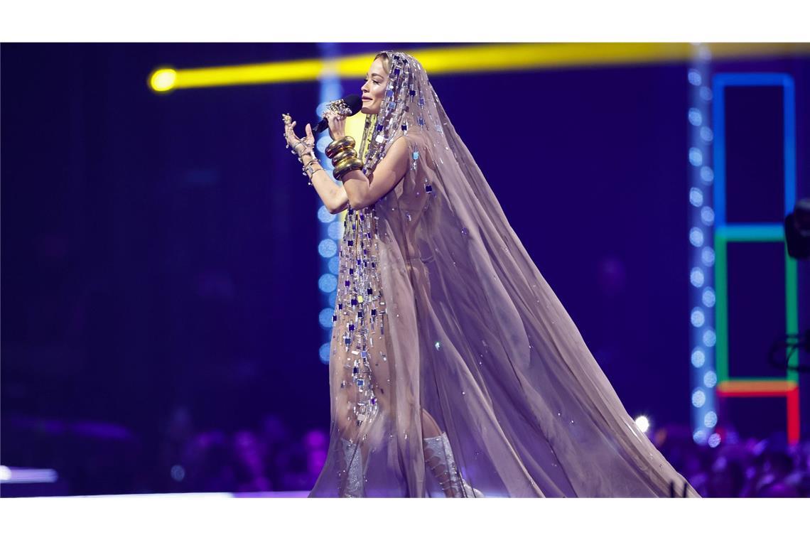 Rita Ora vergießt Tränen für Liam Payne bei MTV Music Awards Rita Ora erinnerte an den verstorbenen Sänger Liam Payne.