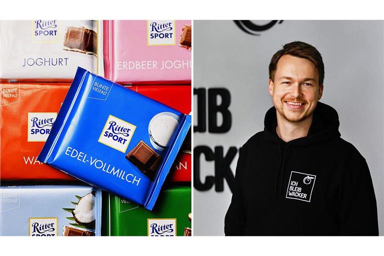 Ritter Sport klagt gegen die Mannheimer Firma Bleibwacker.