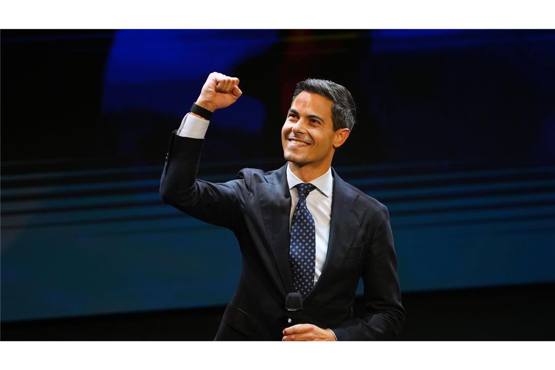 Linksliberale D66 gewinnen Wahl vor Wilders Rob Jetten, Vorsitzender der Mitte-Links-Partei D66.