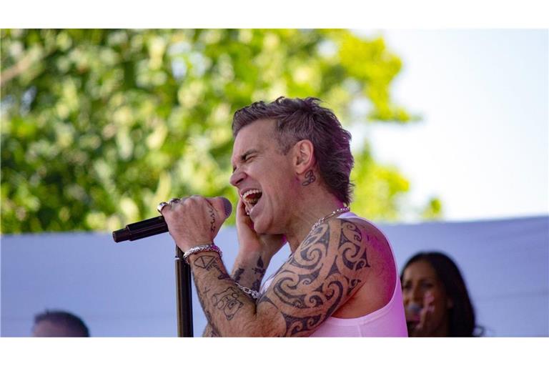 Robbie Williams veröffentlicht ein neues Album.