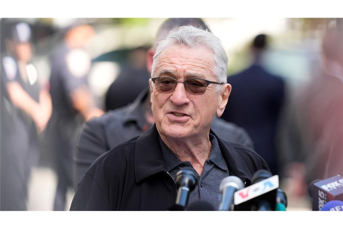 Robert De Niro erhält in Cannes die Ehren-Palme Robert De Niro freut sich auf den Besuch der Filmfestspiele in Cannes. (Archivbild)