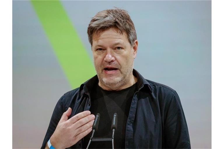 Robert Habeck (Bündnis 90/Die Grünen), Bundesminister für Wirtschaft und Klimaschutz. Foto: Kay Nietfeld/dpa