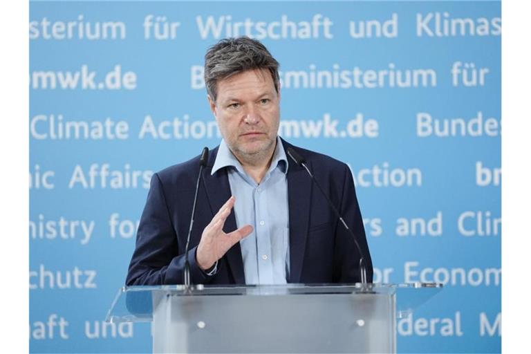 Robert Habeck, Bundesminister für Wirtschaft und Klimaschutz. Foto: Kay Nietfeld/dpa