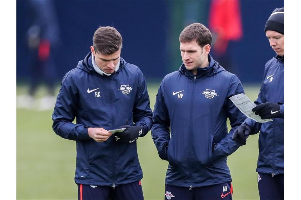 Ein Novize für das Comeback: Klauß wird Chefcoach beim FCN Robert Klauß (l) arbeitet derzeit bei RB Leipzig. Foto: Jan Woitas/dpa-Zentralbild/dpa