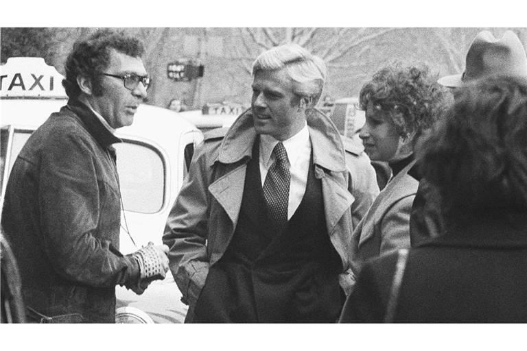 Robert Redford und Barbra Streisand beim Dreh des Kinoklassikers "So wie wir waren".