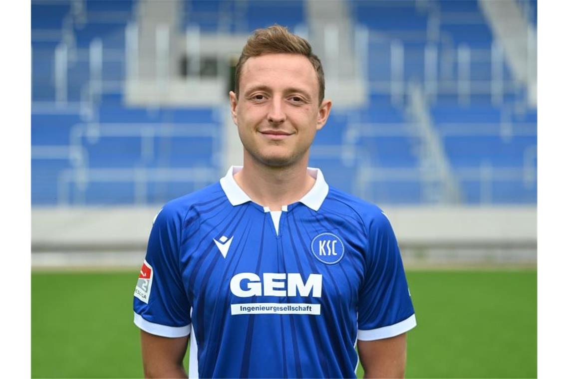 Verteidiger Bormuth fehlt KSC wohl bis zur Winterpause Robin Bormuth. Foto: Uli Deck/dpa/Archivbild